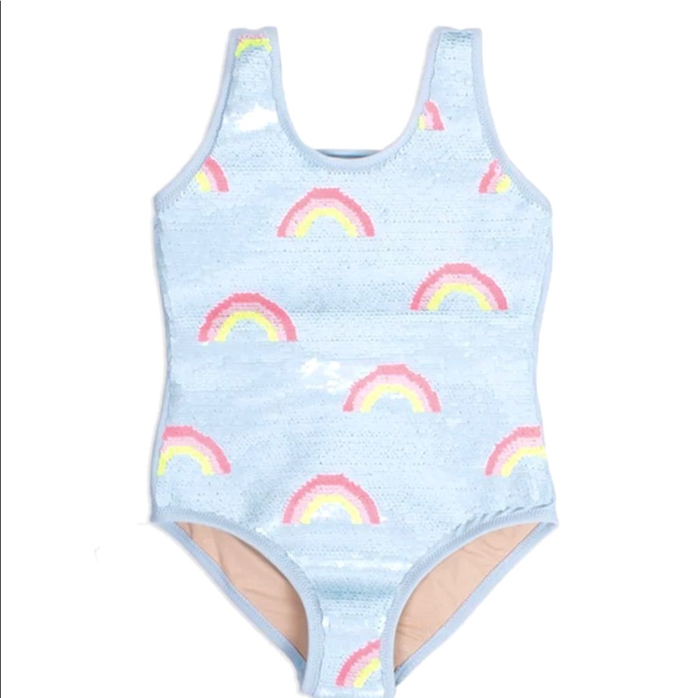 Shade Critters Flip Sequin Onepiece - Rainbow